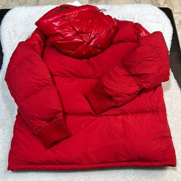 Moncler Red Down Eloy Jacket - Picture 10 of 13